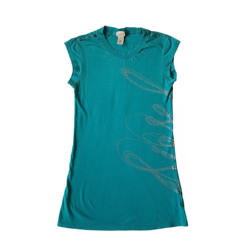 Turquoise Sleeveless Top with Silver Accents